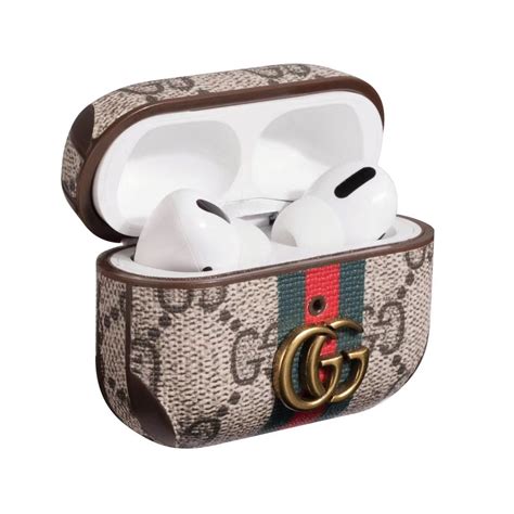 cover custodia airpods gucci|gucci airpod case real.